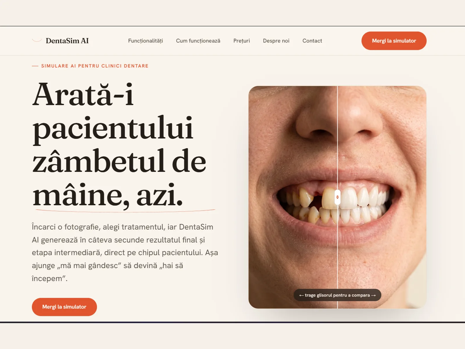 DentaSim AI, AI pentru stomatologie